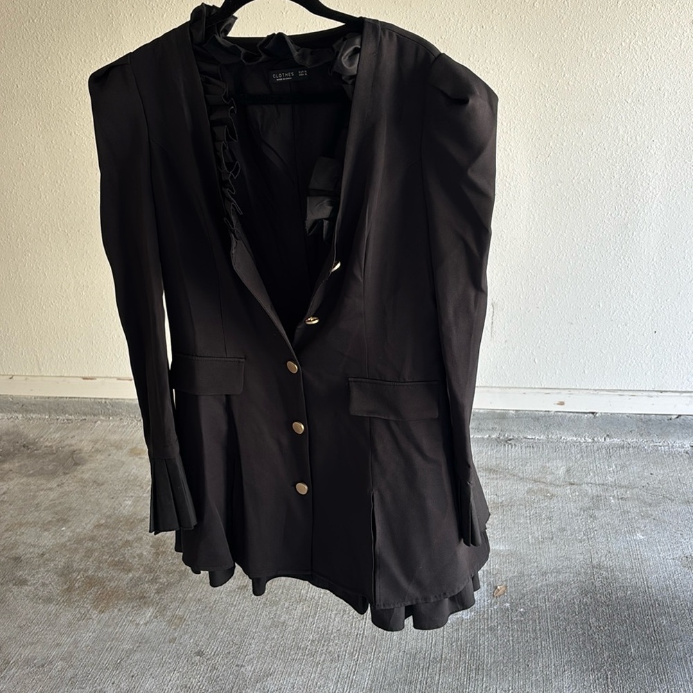 Clothes mini suit dress